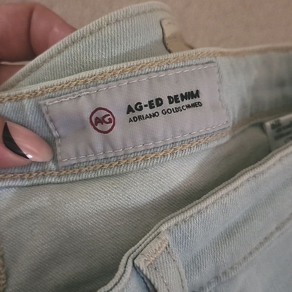 AG Denim Light Wash Skinny Jeans - Picture 2 of 6